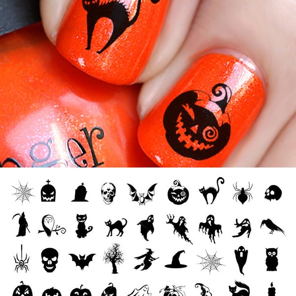 Halloween #2 - Nail Decals