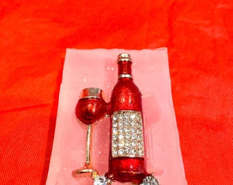 Mini Wine Bottle and Glass Mold