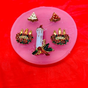 Christmas Candles Mold