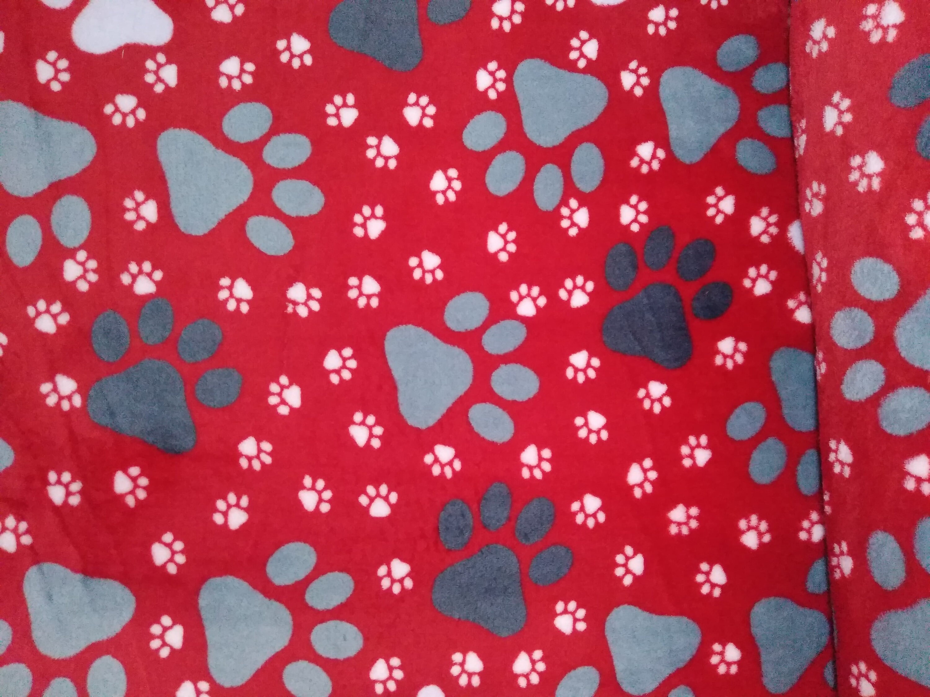 14.50euro/m dog print fleece fabric polar fleece patterned Etsy