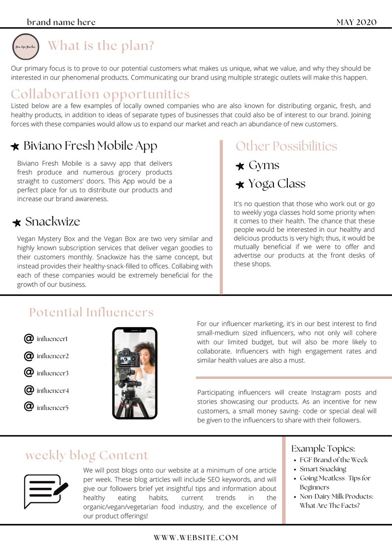 B2b Marketing Templates Marketing Plan Template Marketing Plan B2b Marketing Templates Marketing Plan Template Marketing Plan