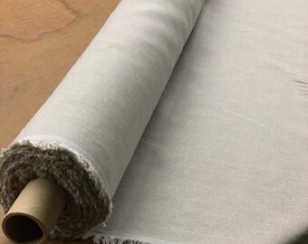 Natural Linen slub fabric 100% 11oz.