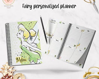 Whimsical Fairy Daily Planner | Monthly & Weekly Planner with Habit Tracker | Cute Budget and Goal Planner | Magical Life Organizer