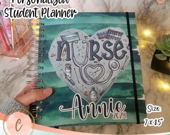 Personalized College Student Planner 2024-2025