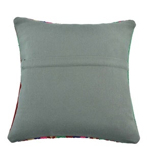 20x20 inch Throw Pillow Cover Kilim Lumbar Pillow 616 Kelim Decorative Pillow Kilim Pillow Cover 50 x 50 cm Kelim Pillowcase Kelim Pillow