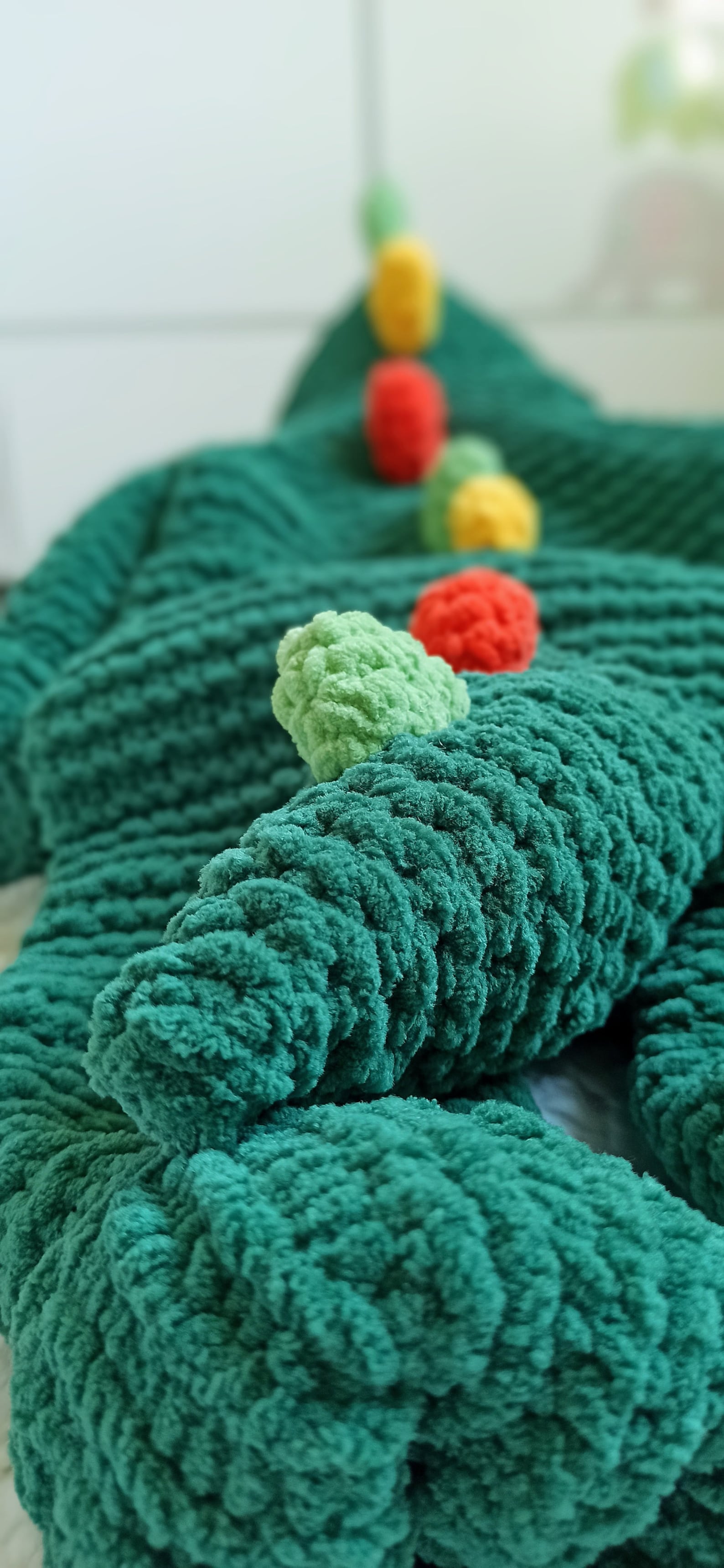 Petit Ami Knit Dinosaur Romper main image 0
