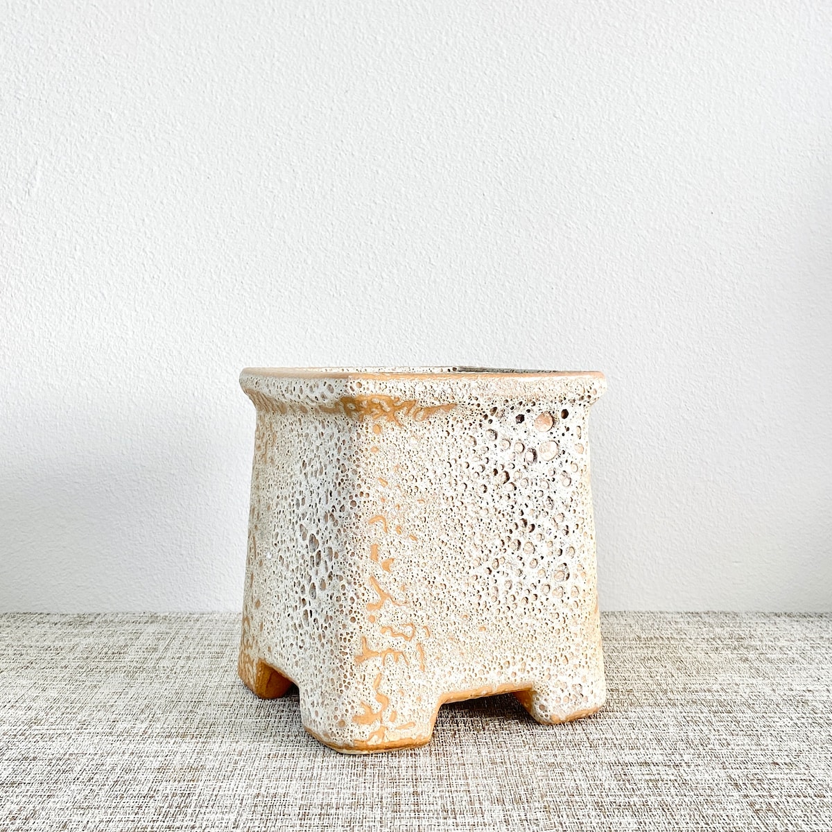 Large Indoor or Outdoor Succulent Pot | Heavy Ceramic Planter | Drainage Included