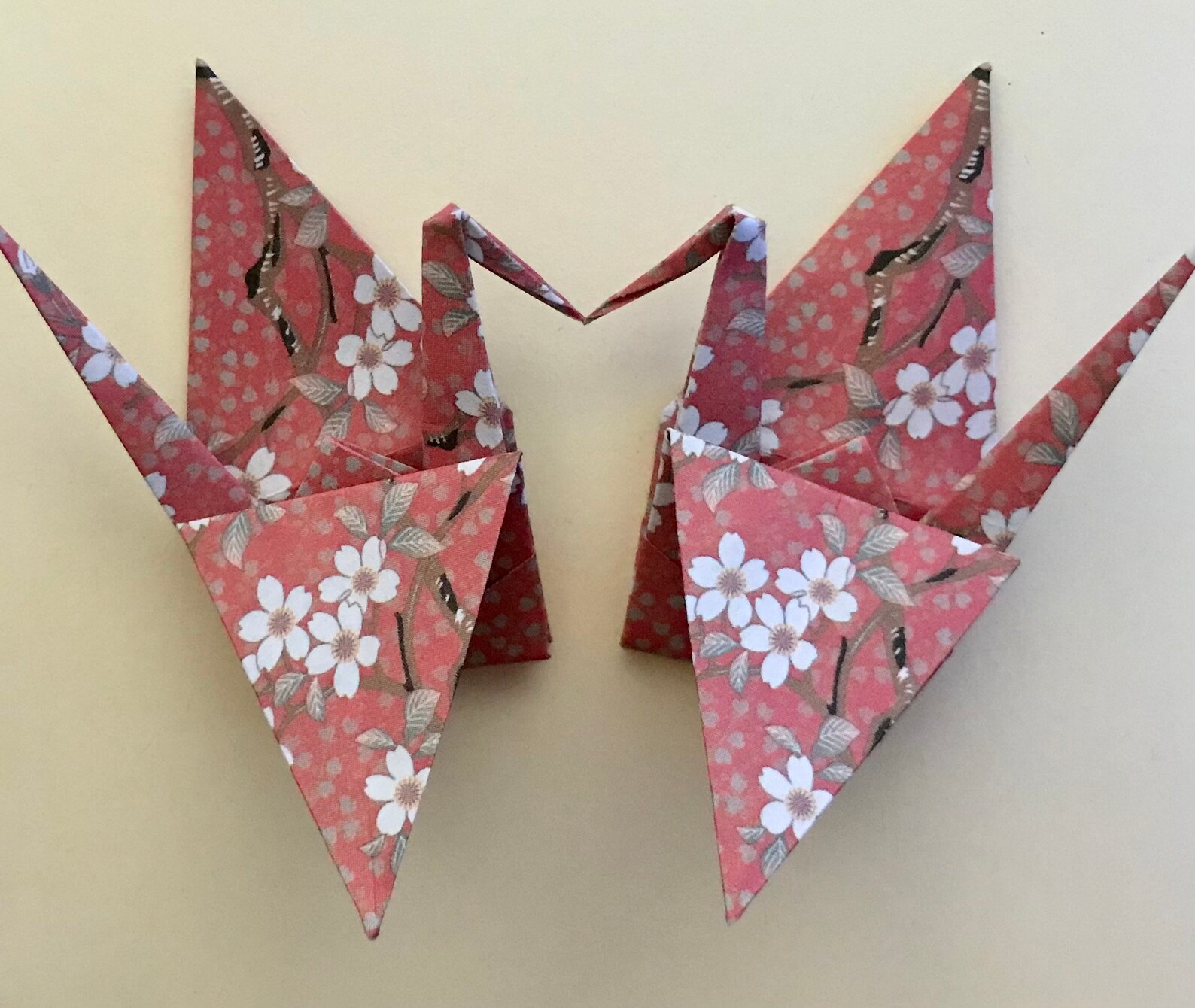 Origami Crane Gift Cards Assorted Pack of 3 for all occasions Etsy