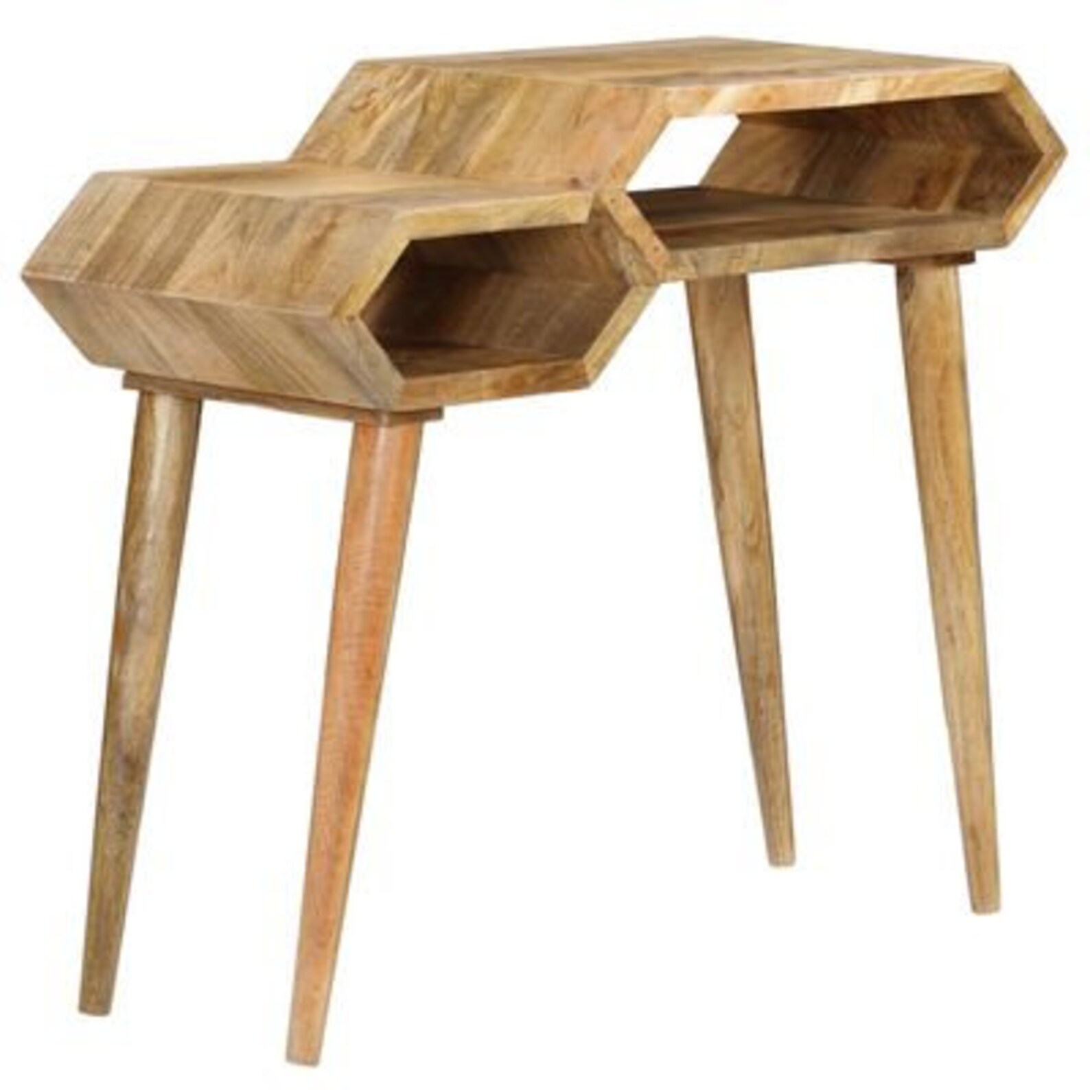 Quirky Console Table Solid Wood Side Table Hallway Sideboard Etsy