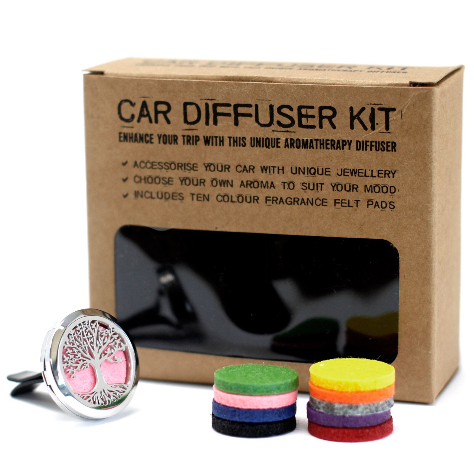 Aromatherapy Car Diffuser Set with 10ml Essential OilGift Etsy