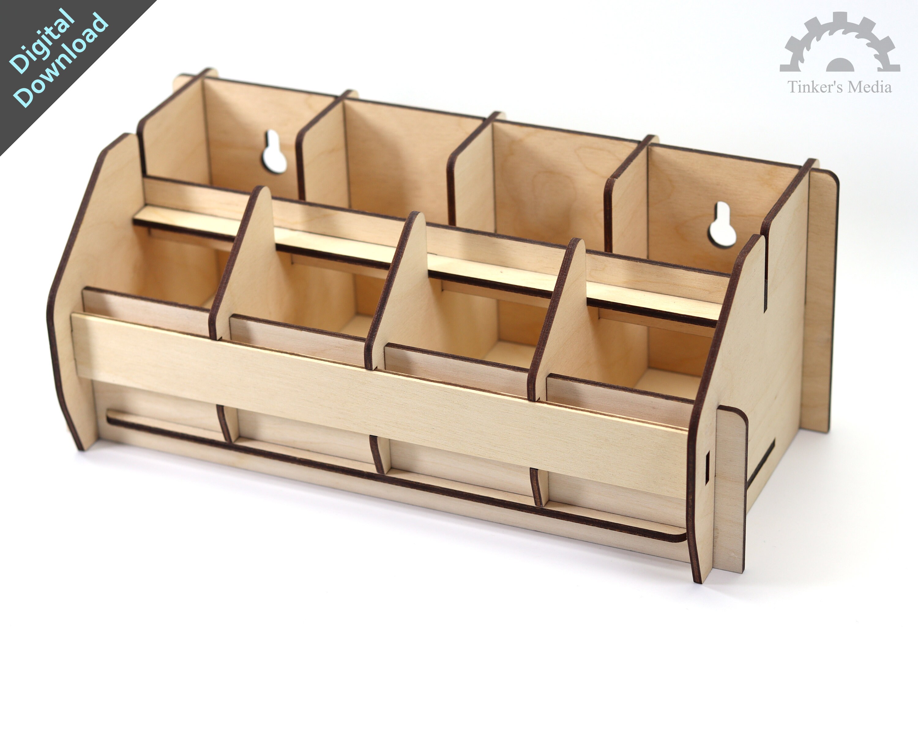 Sticker Roll Holder Laser Cut File Sticker Holder Etsy