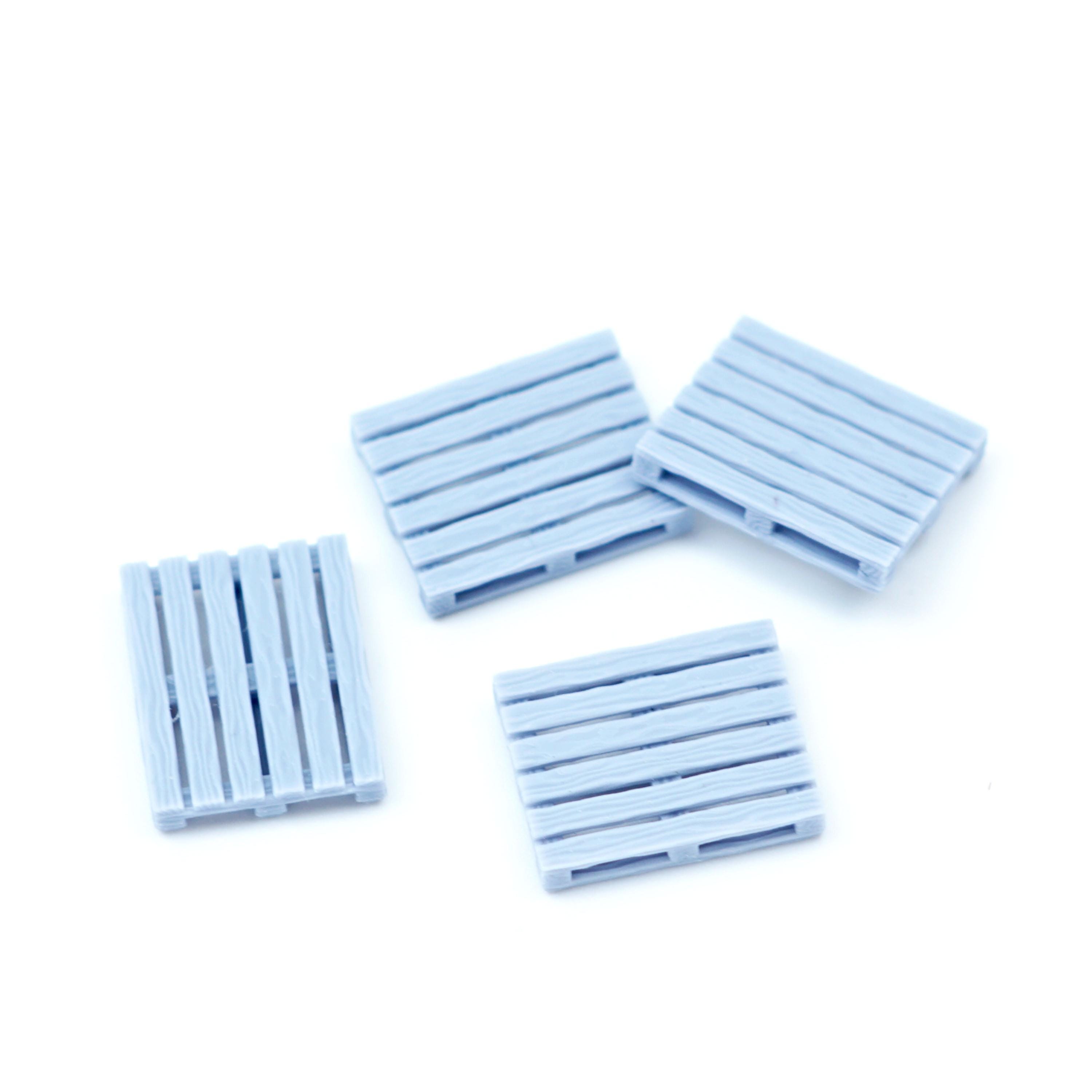 O Scale Pallets Model Railway Wooden Pallets - OO Gauge Pallets - 1:76 Hornby Scale ...