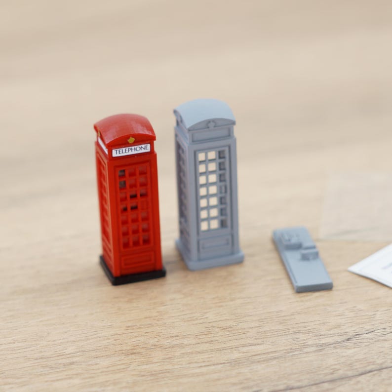 Model Red Phone Box