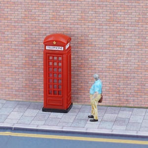 Model Railway Phone Box