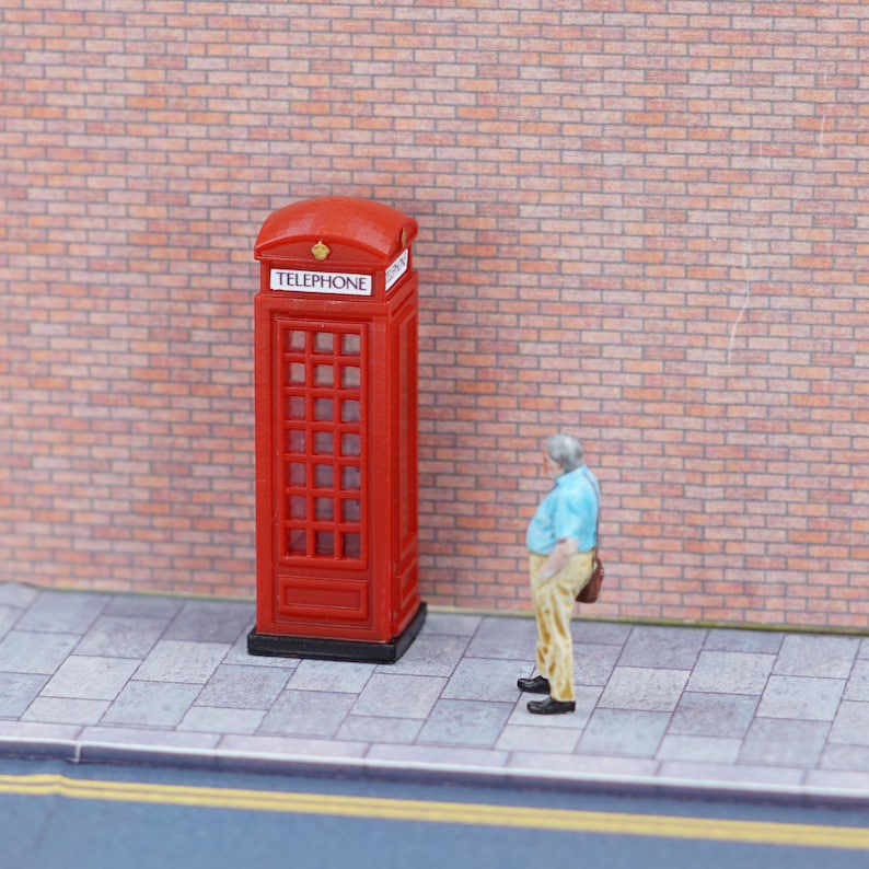 Model Railway Phone Box