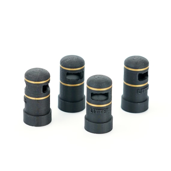 Rusty Rails OO Gauge Litter Bins 6 pack – Key Publishing Ltd