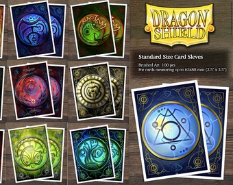 MAGIC SIRKLES: Card sleeves, Art Prints, Key Chains, Magnets, Stickers and Tokens.
