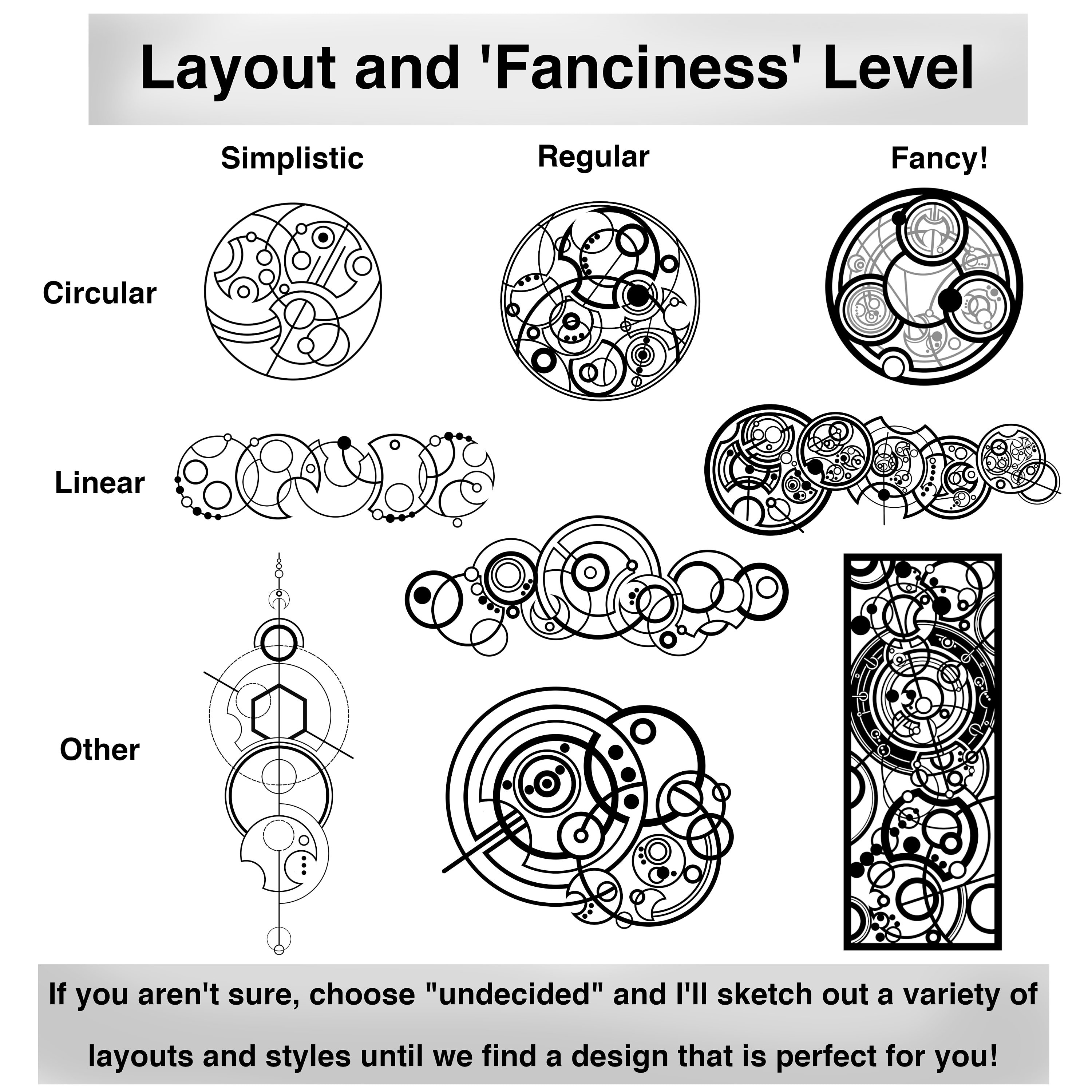 Custom Sirkles (svg/png & VIDEO on how to read it) non-unique designs are put in my LIBRARY and may be re-used in future projects for others