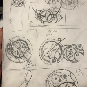 DESIGN SKETCH: Perfect if you are undecided and don&#39;t want to commit to a full Custom Transcription!