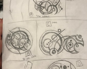 DESIGN SKETCH: Perfect if you are undecided and don&#39;t want to commit to a full Custom Transcription!