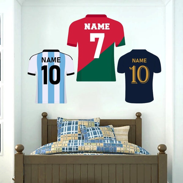 Soccer Wall Decal Etsy