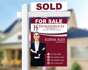 thumbnail image 2 of SuperSigns 'FOR SALE' Real Estate Rider Signs – 6x24, White On Black, Double-Sided, Buy 1 Get 1 FREE, Made In USA 2 of 3