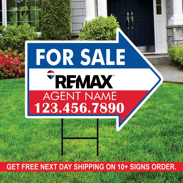 Remax on Real Estate Sign - Etsy