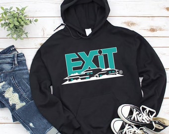 EXIT Real Estate Hoodie, Real Estate Unisex Hoodies, Real Estate Agent Gift, Realtor Hoodie, Closing Deal Gift, New Agent Realtor Gift