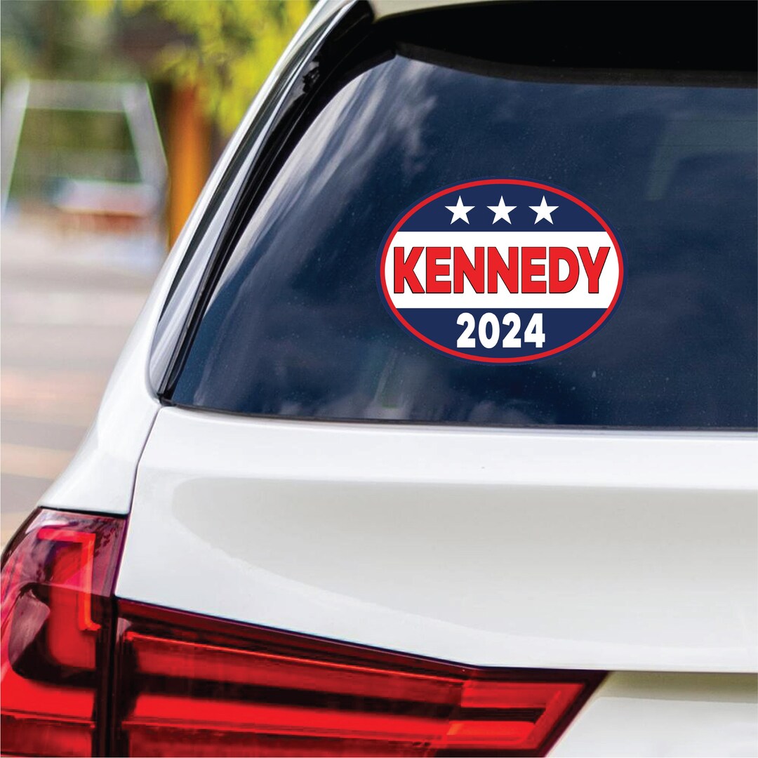 Robert F. Kennedy Jr. 2024 Sticker Vinyl Decal, Presidential Election