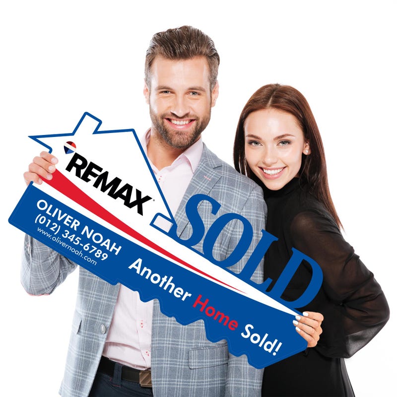 Realtor Sold Sign - Etsy