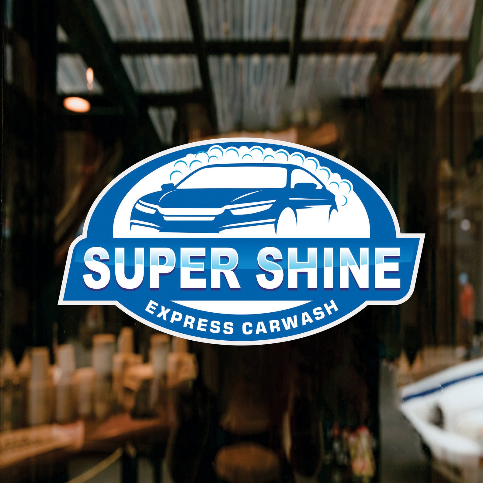 Custom Static Window Cling Vinyl Sticker Personalized Window Etsy