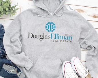 Douglas Elliman Real Estate Hoodie, Real Estate Unisex Hoodies, Real Estate Agent Gift, Realtor Hoodie, Closing Deal Gift, New Realtor Gift