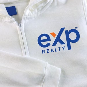 Exp Realty Realtor Zip-Up Hoodie, Cozy Real Estate Fleece Hooded Sweatshirt, Unisex Real Estate Agent Hoodie, Professional Marketing Apparel image 7
