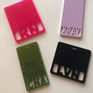 Personalisiertes Namensschild Backers! Personalisierter Halter; Pflegeausweis; Krankenschwester; Lehrerin; Prinzipal; Erzieher; Schule Tag, RN lvn, cna, rn, lab