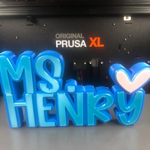 3d Printed Happy Times Name Plate Display 2 lines I Personalized Desk Sign I Office Boss Gift I Coworker I Custom Decor I Dentist I Nurses