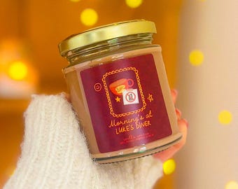 Mornings at the Diner Candle | Diner Gilmore The Hollow Coffee Luke's Inspired | Soy Wax Vegan