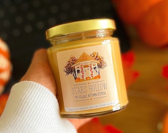 Stars Hollow Autumn Village Festival - Gilmore Inspired Candle - Autumn Collection - Vegan and Cruelty free