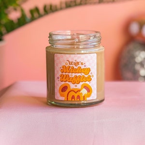 Walt’s Mouse Waffle Magic Inspired Candle - Magic World Inspired Candle - Vegan & Cruelty Free Candle