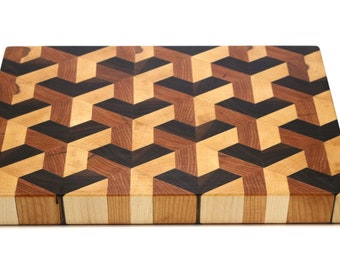 3D Trapezoid Cutting Board Plans