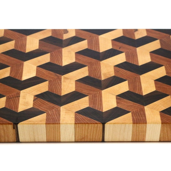 3D Trapezoid Cutting Board Plans