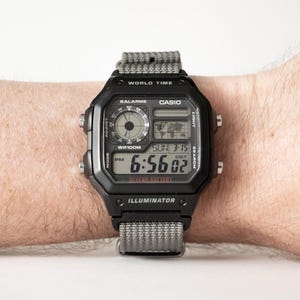 Casio Ae1200 Black - Etsy
