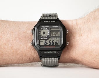 20mm NATO Strap Adapters for Casio AE1200 Royale by Ocell Design Lab