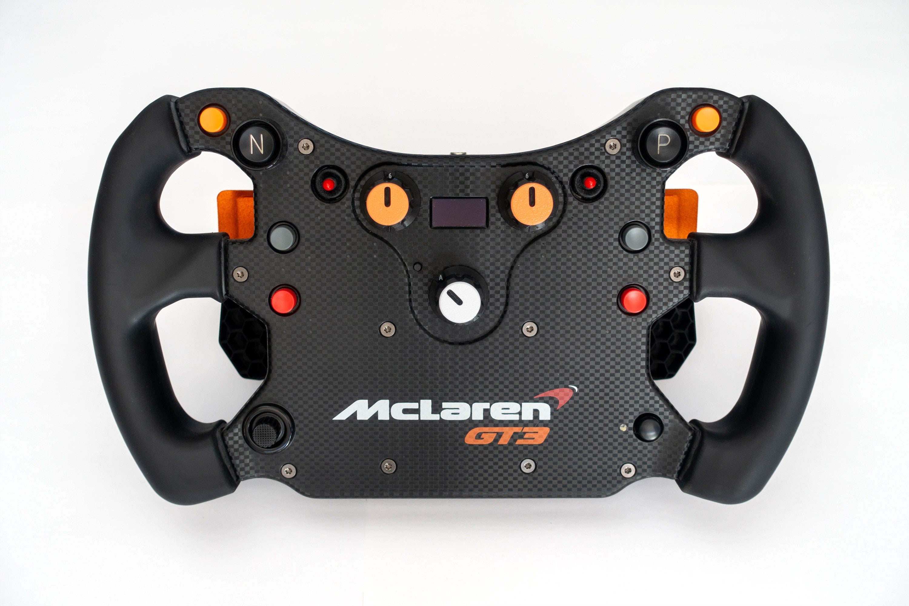 High-vis Round Knobs for Fanatec Mclaren GT3 Sim Racing Steering Wheel ...