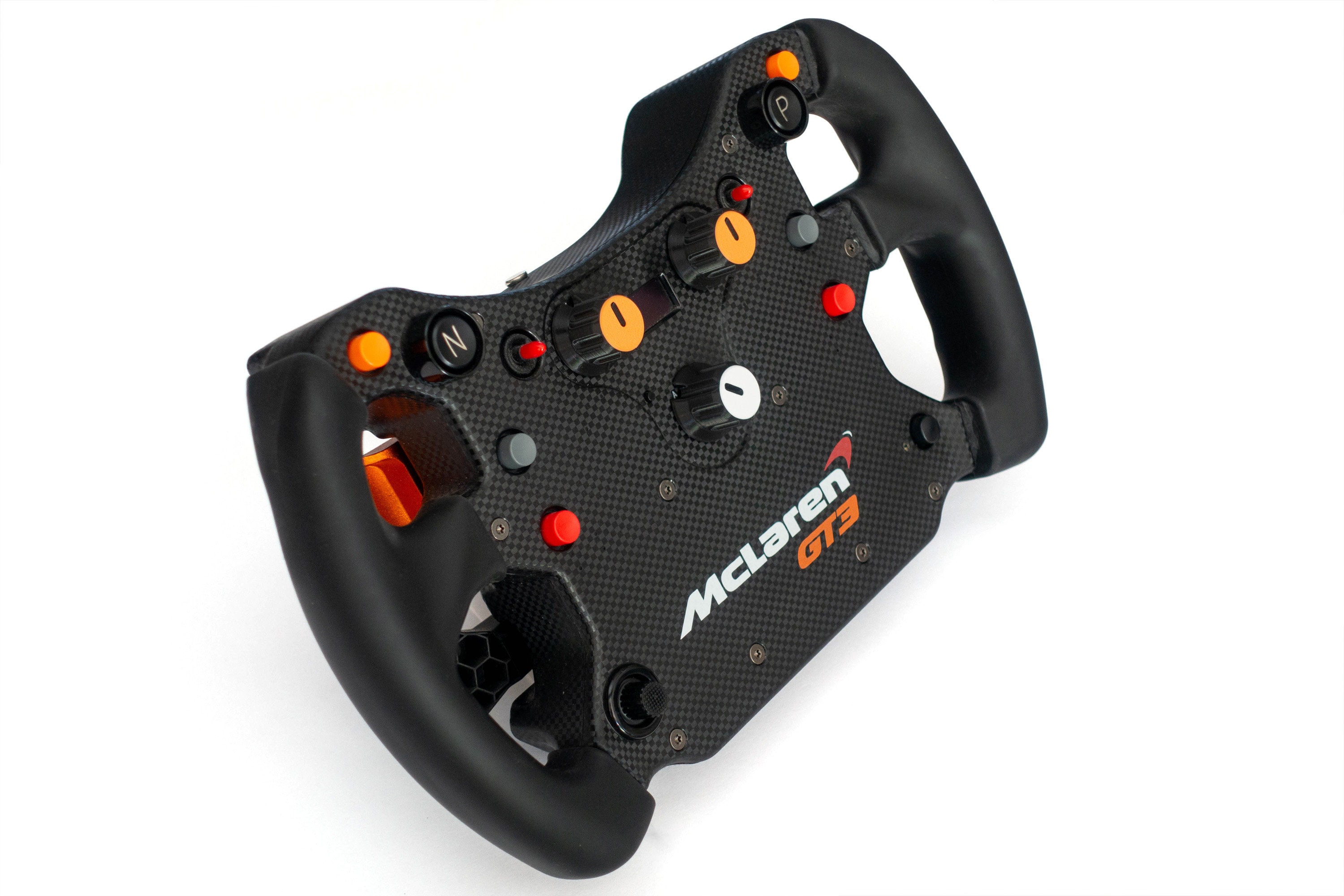 High-vis Round Knobs for Fanatec Mclaren GT3 Sim Racing Steering Wheel ...