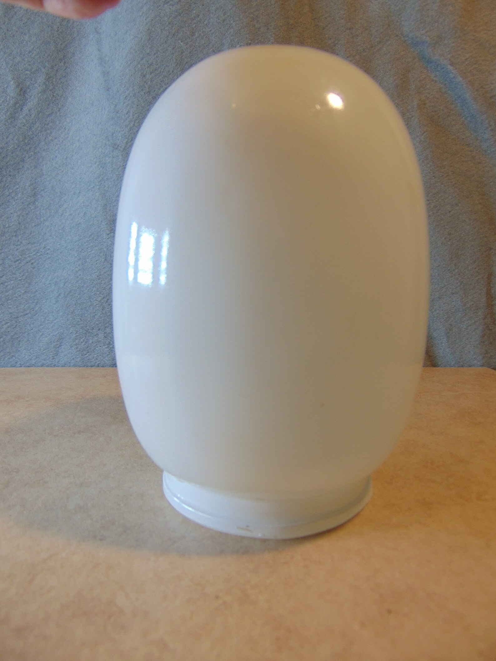 White and Clear Glass Light Cover for Porch Light Cover Only. Etsy UK