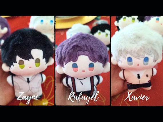 オマケ　REBORNアニカフェ Love and Deepspace | Zayne, Rafayel, Xavier, Mini 5-inch