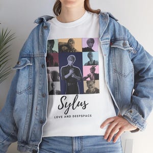 Sylus Love and Deepspace Unisex Tee, 2024 Memories, Otome Game, Collector Gift, Sylus Fan Apparel