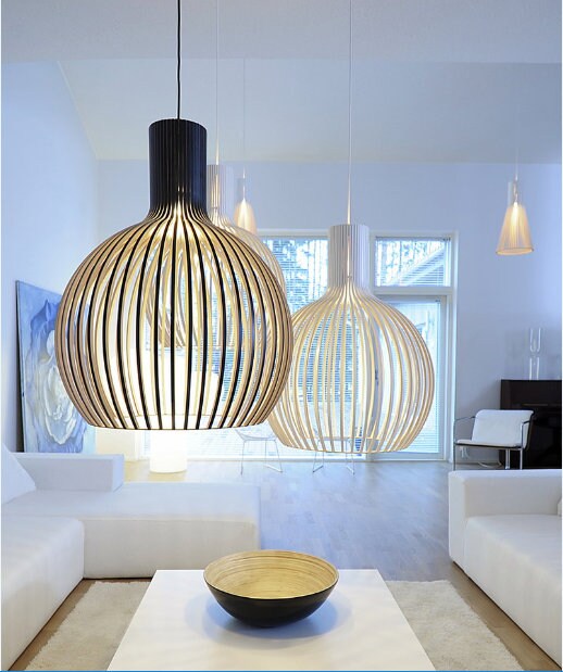 DIY Deckenleuchte Holz Deckenleuchte Holz Deckenleuchte | Etsy