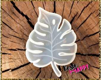 Moule de dessous de verre en silicone à feuilles courbes, moules de dessous de verre en résine, sous-verres en résine époxy, moules en résine, moules en silicone pour résine, moules d’art en résine, époxy