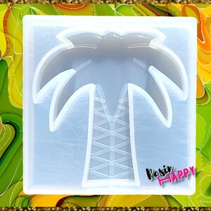 Palm Tree Resin Mold, Silicone Molds for Resin, Resin Molds for Keychains, Unique Resin Molds, Epoxy Molds, Cute Silicone Molds, Wax Melt